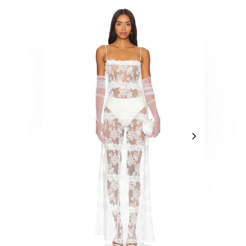 Lovers + Friends | Dresses | X Maggie Macdonald Millie Sheer Maxi ...